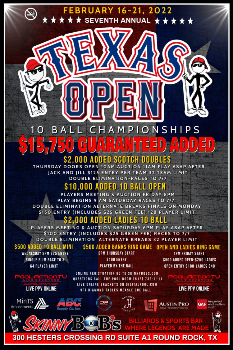 Texas Open 10 Ball Championships